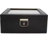 Wolf Palermo 6 Pc Watch Box In Black