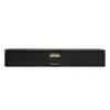 Wolf 1834 Palermo Safe Deposit Box Jewelry Case In Black