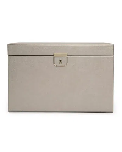 Wolf Palermo Large Jewelry Box In Pewter