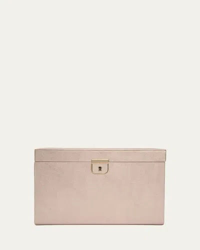 Wolf Palermo Large Jewelry Box In Rose Gold