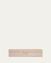 Wolf Palermo Medium Flat Jewelry Box In Rose Gold