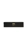 Wolf Palermo Medium Flat Jewelry Box In Black