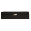 Wolf Palermo Medium Jewelry Box In Black Anthacite
