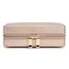 Wolf Palermo Zip Case In Pink/rose Gold Tone/gold Tone