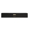 Wolf 1834 Palermo Safe Deposit Box Jewelry Case In Black