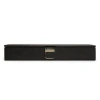 Wolf Palermo Safe Deposit Jewelry Box - Black In Black Anthracite