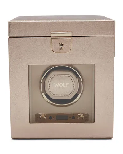 Wolf Palermo Single Watch Winder In Rose Gold