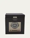 Wolf Palermo Single Watch Winder In Black Anthracite