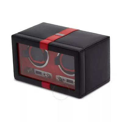 Wolf Redbar Special Edition Double Watch Winder 800662 In Black