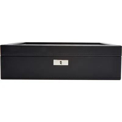 Wolf Roadster 15 Piece Watch Box In Black