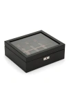 Wolf Roadster 8-piece Watch Box In Black
