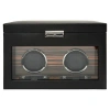 Wolf Roadster Double Watch Winder With Storage In Black