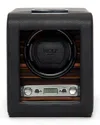 Wolf Roadster Single Watch Winder In Black