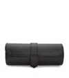 Wolf Roadster Triple Watch Roll In Black