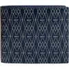 Wolf Signature Billfold And Coin In Blue