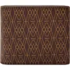 Wolf Signature Billfold And Coin In Brown