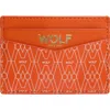 Wolf Signature Cardholder In Orange