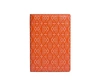 Wolf Signature Passport Sleeve In Orange