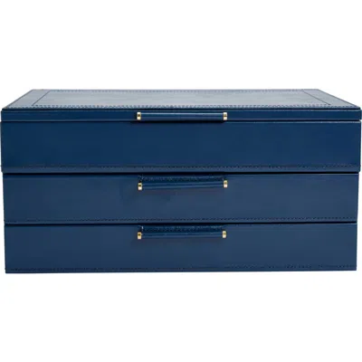 Wolf Sophia Jewelry Box With Drawers In Purple