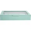 Wolf Sophia Jewelry Box With Window In Green