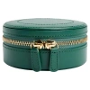 Wolf Sophia Round Zip Case In Green