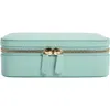 Wolf Sophia Travel Zip Case In Green