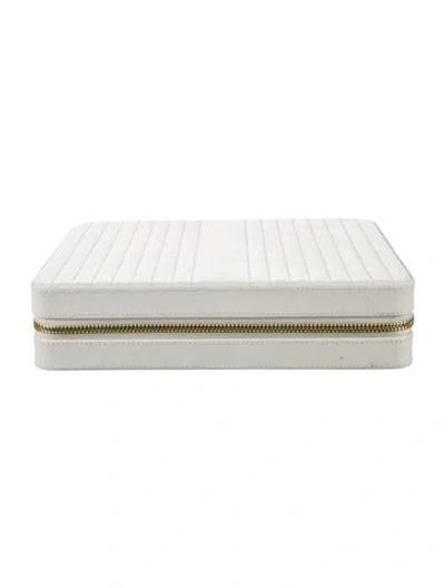 Pre-owned Wolf Travel Case In White