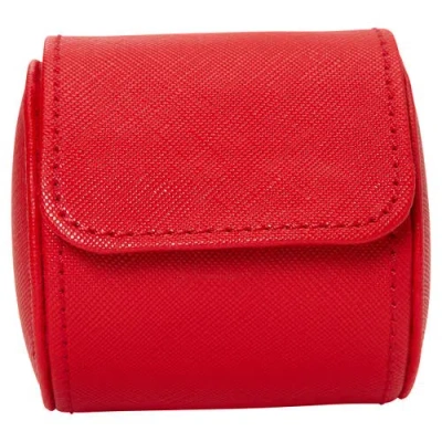 Wolf Tutti Frutti Single Watch Roll In Red