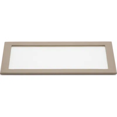 Wolf Vault Tray Glass Lid In Gray