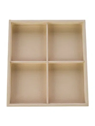 Pre-owned Wolf Vault Tray In Neutral