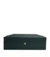 Wolf British Racing 15-piece Watch Storage Box In Green