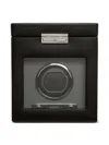 Wolf Viceroy Single-storage Watch Winder (22.6cm X 19.7cm) In Black