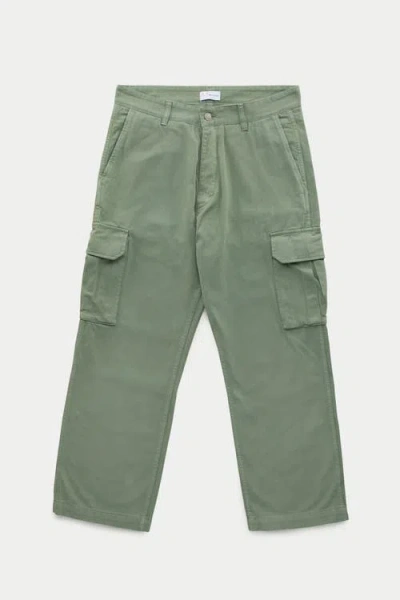 Wolf Vs. Goat (wvg) Cargo Pants In Green