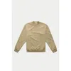 Wolf Vs. Goat (wvg) Cotton Modal Relaxed Raglan Sweatshirt In Neutral