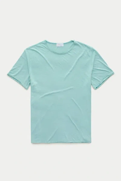 Wolf Vs. Goat (wvg) Light Weight Short Sleeve Roll Neck T-shirt In Wasabi
