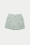 Wolf Vs. Goat (wvg) Swim Shorts 5inch Inseam In Green