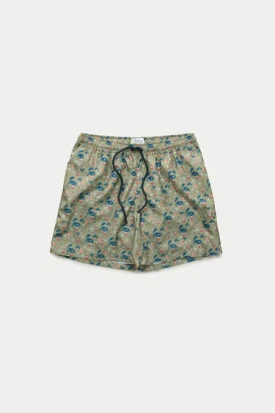 Wolf Vs. Goat (wvg) Swim Shorts In Multi