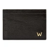 Wolf W Cardholder In Black