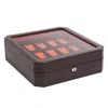 Wolf Windsor 15 Piece Watch Box In Brown