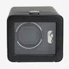 WOLF WINDSOR LEATHER SINGLE WATCH WINDER WITH COVER