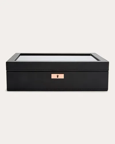 Wolf Women's Axis 10-piece Watch Box In Black