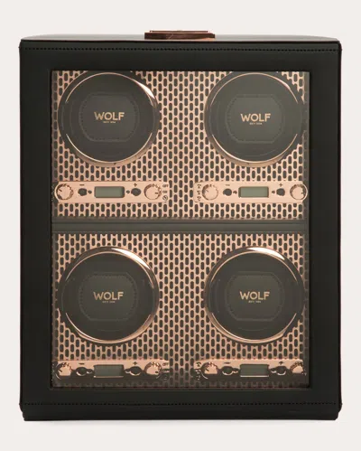 Wolf Women's Axis 4-piece Watch Winder In Black
