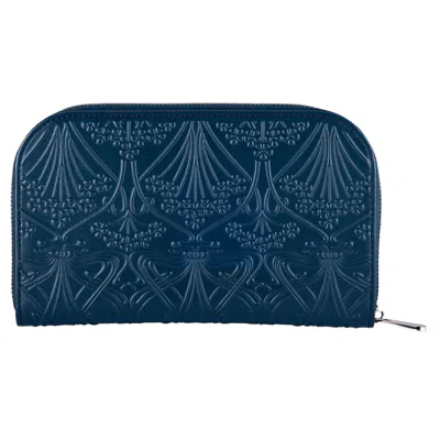 Wolf Women's Blue Liberty Travel Jewellery Portfolio - Navy