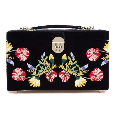 Wolf Women's Blue Zoe Medium Jewellery Box - Indigo