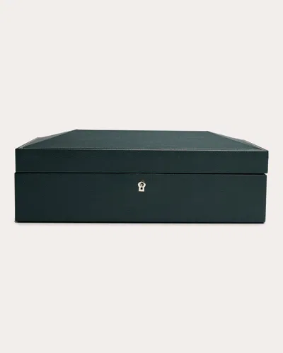 Wolf Women's British Racing 10-piece Watch Box In Green