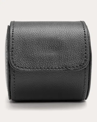 Wolf Women's British Racing Leather Single Watch Roll In Black