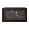 Wolf Cub Double Watch Winder Box In Brown