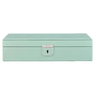 Wolf Women's Green Liberty Medium Jewellery Box - Sage