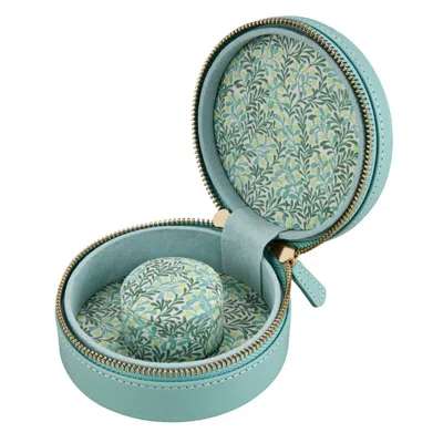 Wolf Women's Green Sophia Round Zip Jewellery Case - Jade