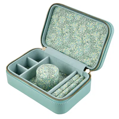 Wolf Women's Green Sophia Travel Zip Jewellery Case - Jade